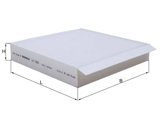 Filter, cabin air LA 1925
