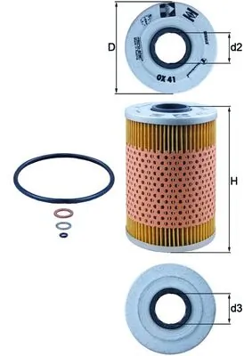 Oil Filter OX 41D