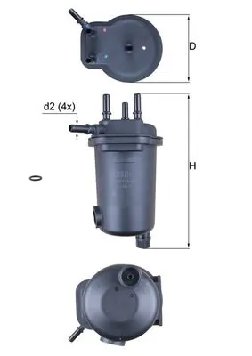 Fuel Filter KL 632D