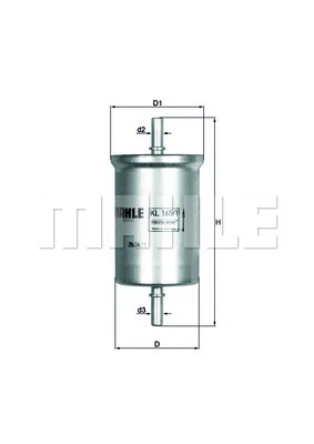 Fuel Filter KL 165/1