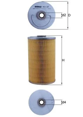 KNECHT KX 37 Fuel Filter