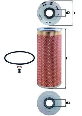 Oil Filter OX 72D