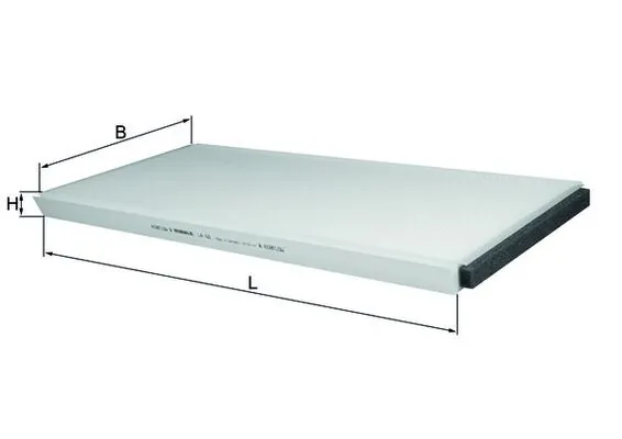 Filter, cabin air LA 62