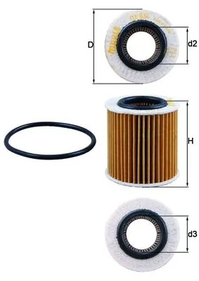 Oil Filter OX 834D