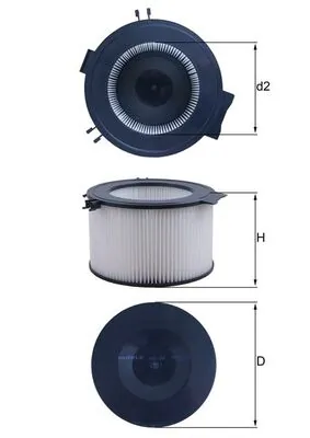 Filter, cabin air LA 65