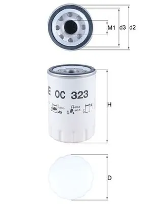 Oil Filter OC 323