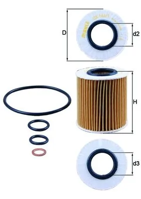 Oil Filter OX 166/1D