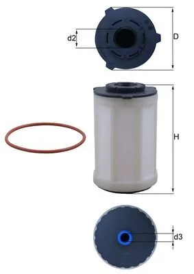 Fuel Filter KX 655D