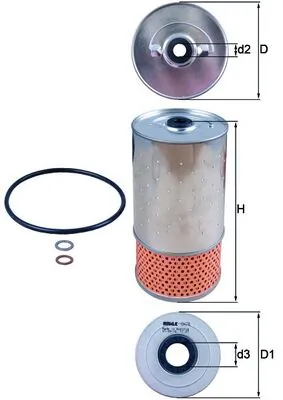 Oil Filter OX 78D