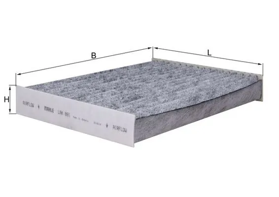 Filter, cabin air LAK 891