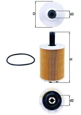 Oil Filter OX 188D