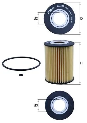 Oil Filter OX 380D