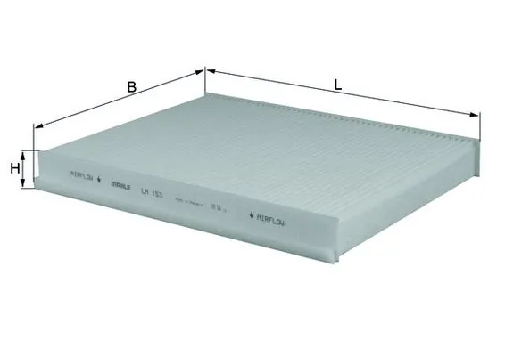 Filter, cabin air LA 153