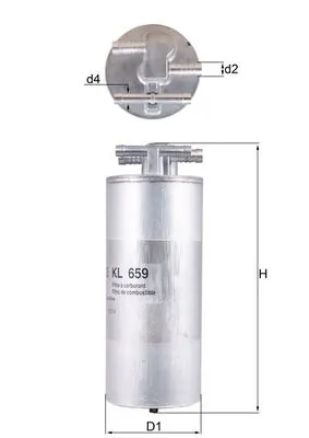 Fuel Filter KL 659