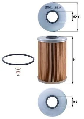 Oil Filter OX 41D