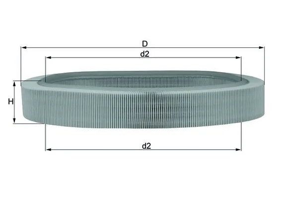 KNECHT LX 638 Air Filter