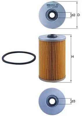 Fuel Filter KX 35