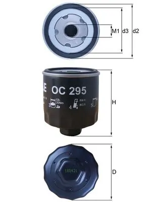 Oil Filter OC 295