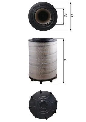 KNECHT LX 2839 Air Filter