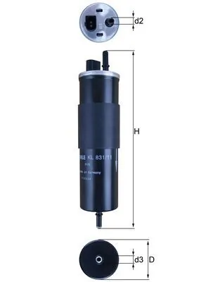 Fuel Filter KL 831/11