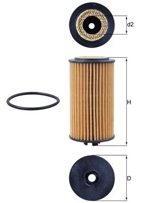 Oil Filter OX 978D