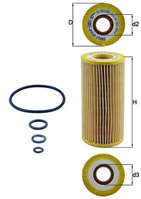 Oil Filter OX 383D