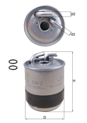 Fuel Filter KL 228/2D