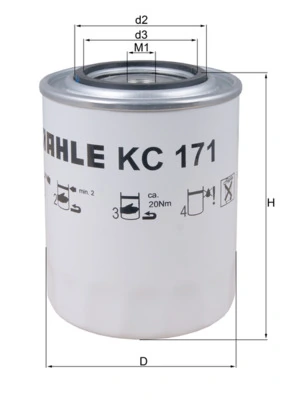 Fuel Filter KC 171