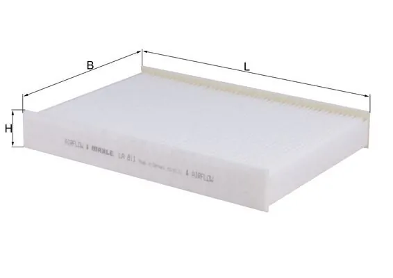 Filter, cabin air LA 811