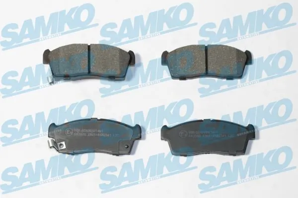 Brake Pad Set, disc brake 5SP2341
