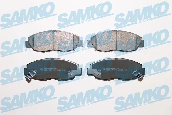 Brake Pad Set, disc brake 5SP1728