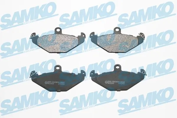 Brake Pad Set, disc brake 5SP427