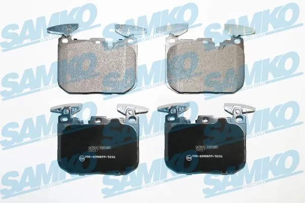 Brake Pad Set, disc brake 5SP1851