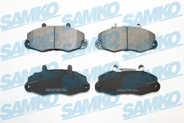 Brake Pad Set, disc brake 5SP1059