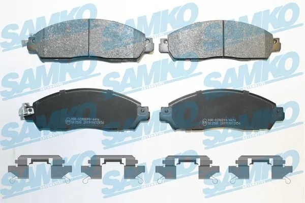 Brake Pad Set, disc brake 5SP2056K