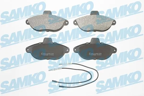 Brake Pad Set, disc brake 5SP346