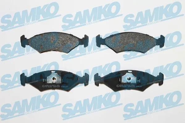 Brake Pad Set, disc brake 5SP233