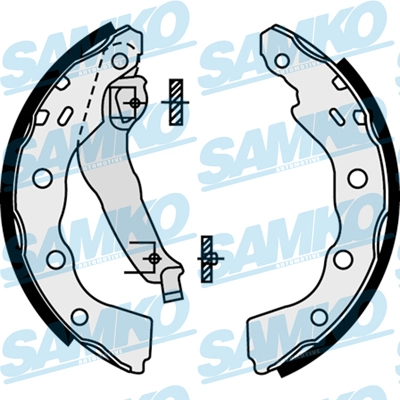 Brake Shoe Set 87740
