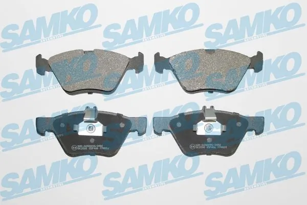 Brake Pad Set, disc brake 5SP406