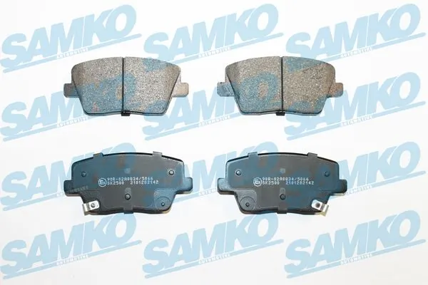Brake Pad Set, disc brake 5SP2142