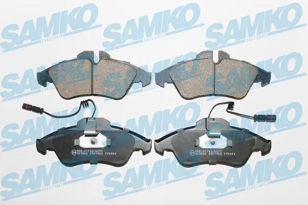 Brake Pad Set, disc brake 5SP1469