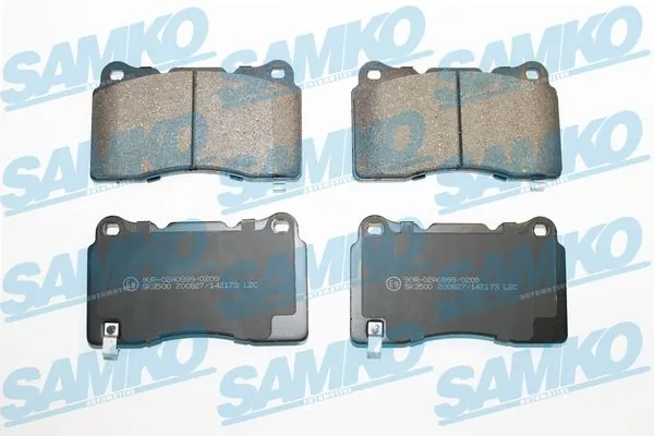 Brake Pad Set, disc brake 5SP2173