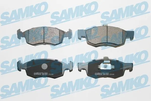 Brake Pad Set, disc brake 5SP1654