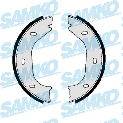 Brake Shoe Set, parking brake 80010