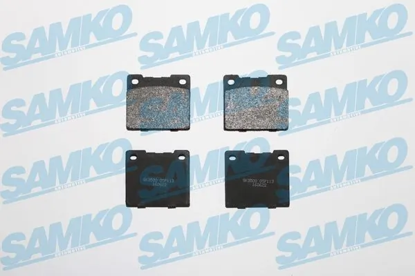 Brake Pad Set, disc brake 5SP113