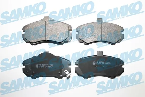 Brake Pad Set, disc brake 5SP1609