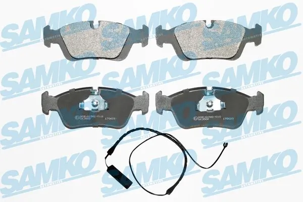 Brake Pad Set, disc brake 5SP331A