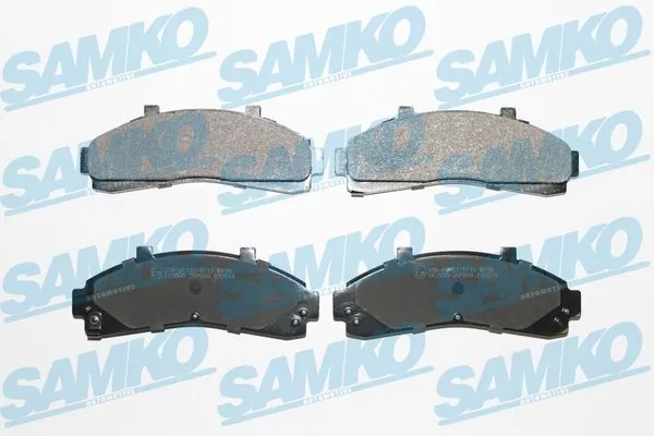 Brake Pad Set, disc brake 5SP989