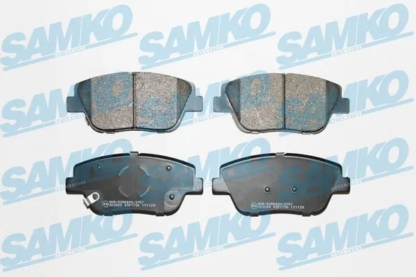 Brake Pad Set, disc brake 5SP1736