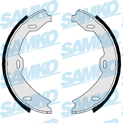 Brake Shoe Set, parking brake 88879